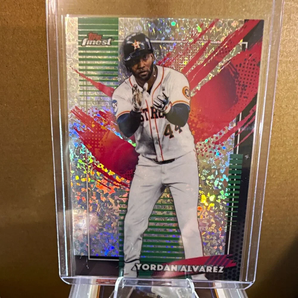 2026 Topps Finest Rare Base Set Yordan Alvarez #261 Houston Astros MLB
